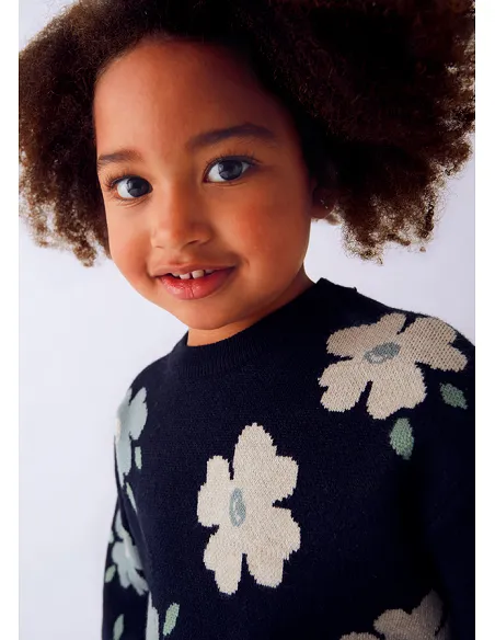 Jersey jacquard - Petroleo  | MAYORAL