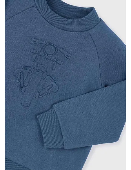 Pullover embossed - Acero    | MAYORAL