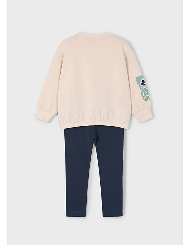 Conj. leggings pullover - Petroleo  | MAYORAL