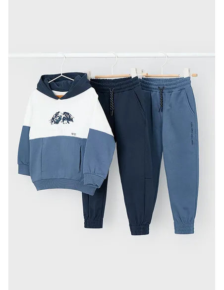 Chandal pullover 2 pantalones - Acero    | MAYORAL