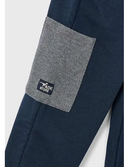 Chandal canguro 2p estructura - Marino   | MAYORAL