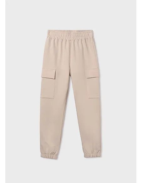Pantalon largo jogger cargo - Arena    | MAYORAL