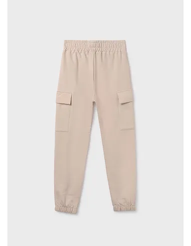 Pantalon largo jogger cargo - Arena    | MAYORAL