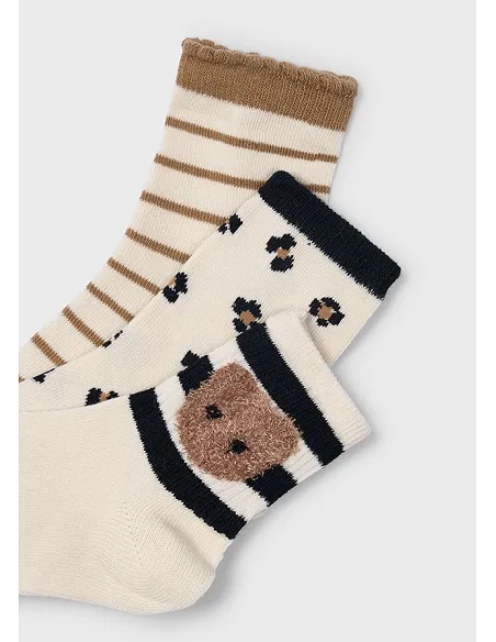 Set 3 calcetines - Negro    | MAYORAL