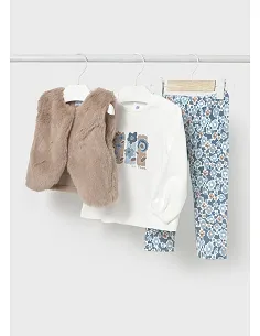 Conj. leggings 3 piezas - Blue bell 