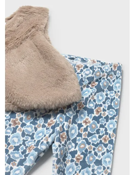Conj. leggings 3 piezas - Blue bell 