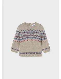 Jersey jacquard - Chai vig  