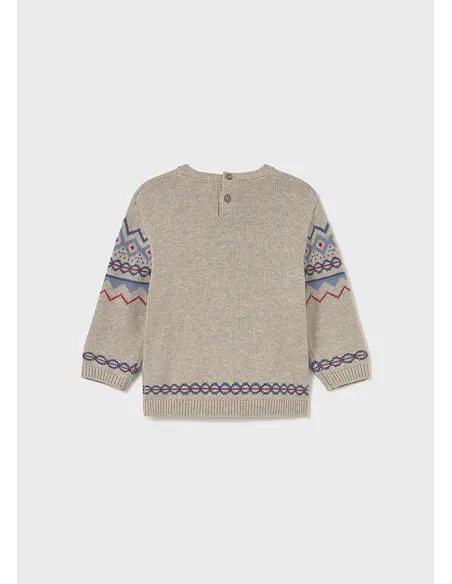 Jersey jacquard - Chai vig  