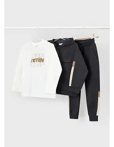 Chandal camiseta "non stop" - Sombra    