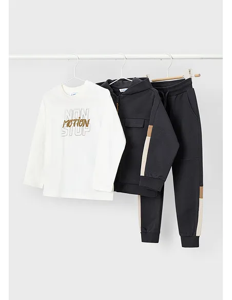 Chandal camiseta "non stop" - Sombra    
