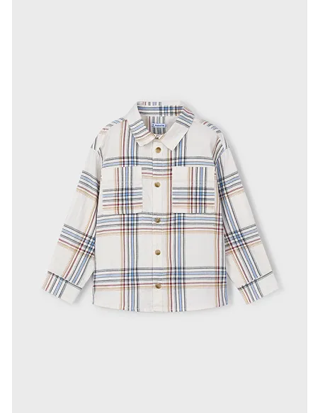 Camisa m/l cuadros - Cereal    