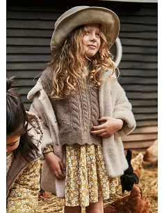 Chaleco tricot - Topo mez  