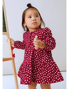 Vestido punto estructura - Rojo      