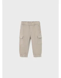 Pantalon jogger cargo - Chai      