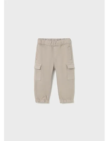 Pantalon jogger cargo - Chai      
