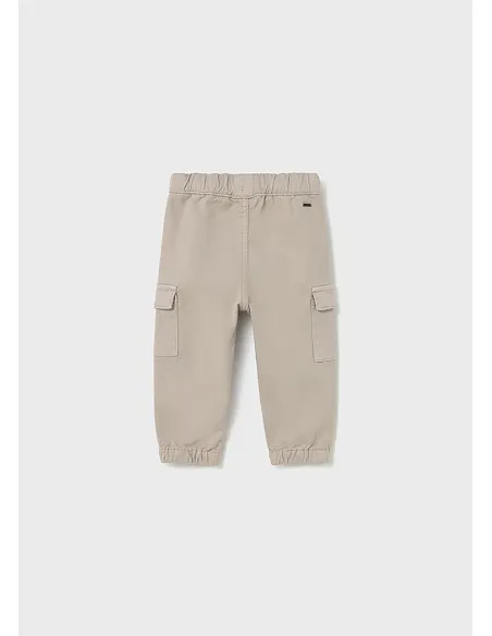 Pantalon jogger cargo - Chai      
