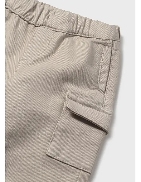 Pantalon jogger cargo - Chai      