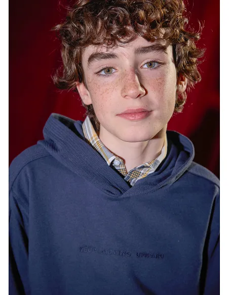 Pullover bordado - Marino   | MAYORAL