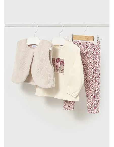 Conj. leggings 3 piezas - Cuarzo    