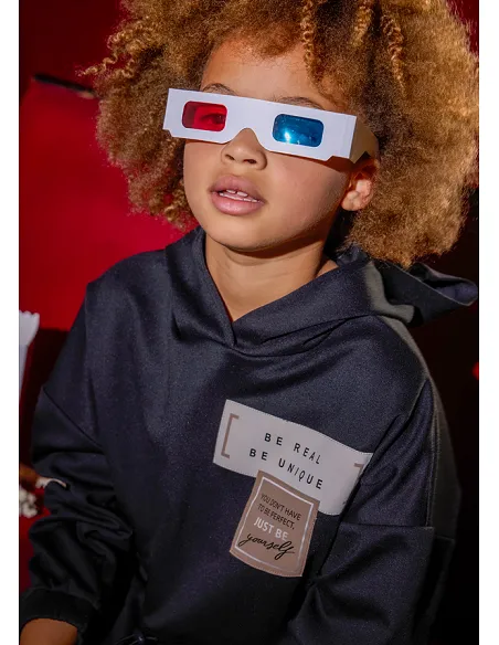 Chandal bandas - Negro     