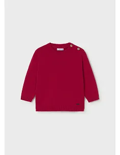 Jersey c/redondo basico - Rojo      