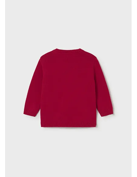 Jersey c/redondo basico - Rojo      