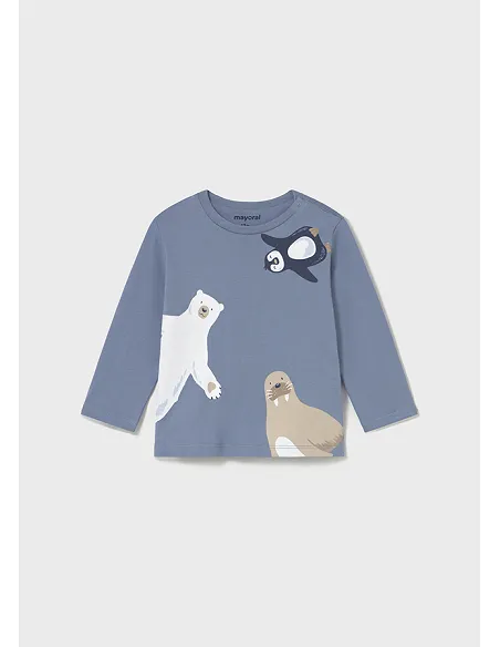 Camiseta m/l posicionada - Iceberg   