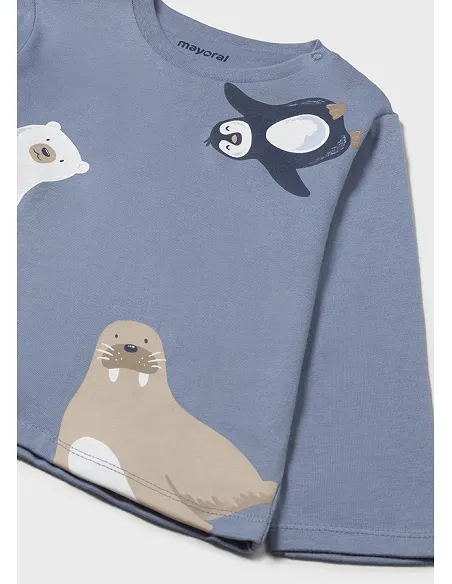 Camiseta m/l posicionada - Iceberg   