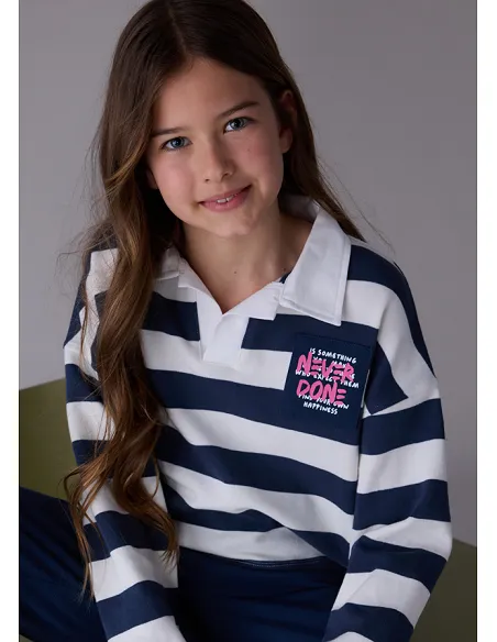 Con. pantalon largo polo - Petroleo  