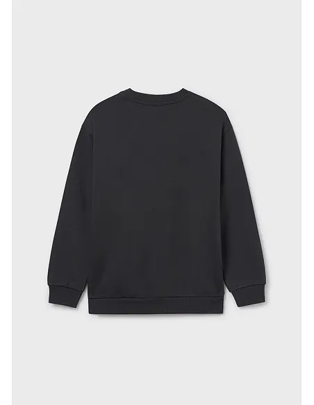 Pullover embossed sin capucha - Sombra    