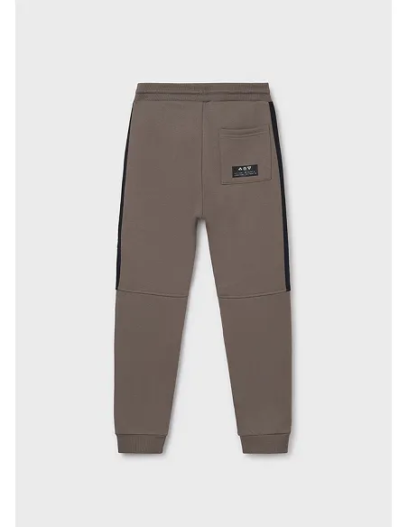 Pantalon contraste plana - Lodo    | MAYORAL