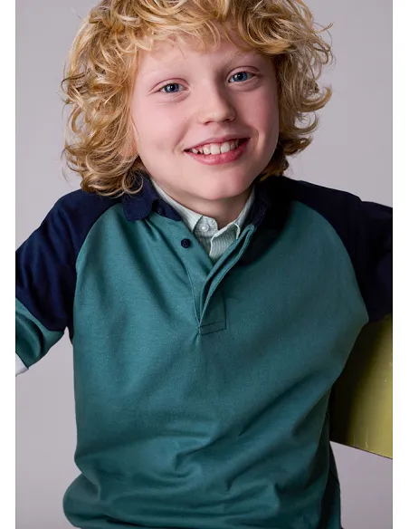 Polo m/l bandas - Pino    | MAYORAL