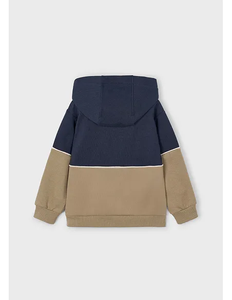 Pullover color block - Marino    