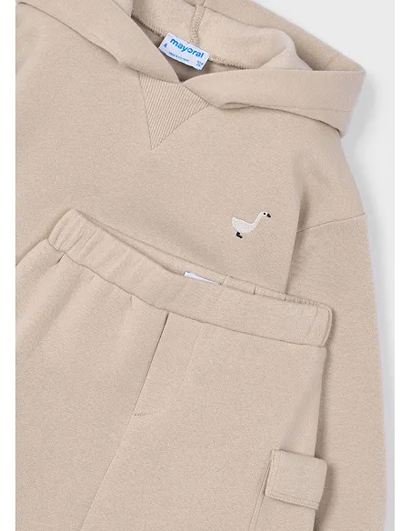 Conj. falda cargo - Avellana  