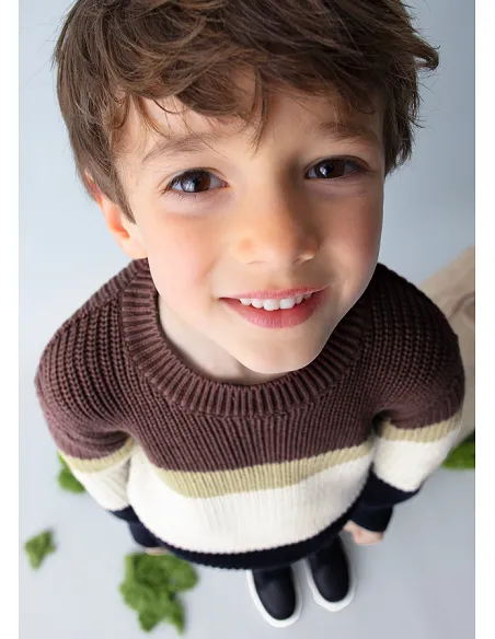 Jersey blocking - Ciruela   