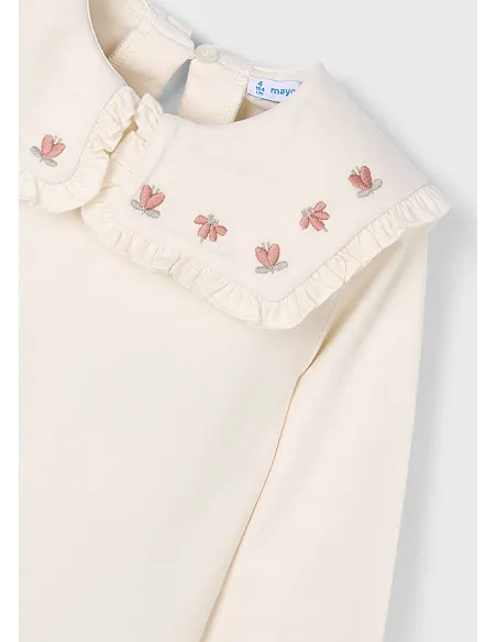 Blusa punto cuello volantes - Macchiato 