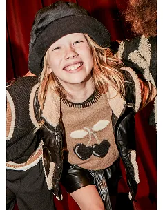 Jersey jacquard - Camel     