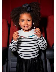 Top tricot rayas - Macchiato 