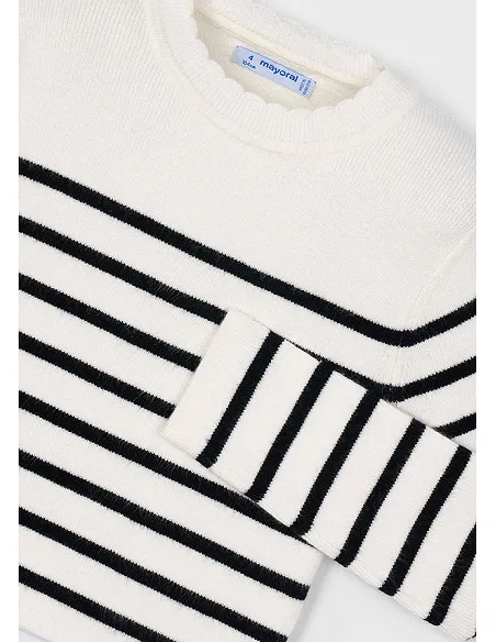 Top tricot rayas - Macchiato 