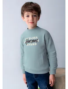 Pullover bordado - Glaciar   