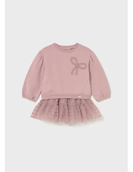 Conj. falda tul - Cuarzo    