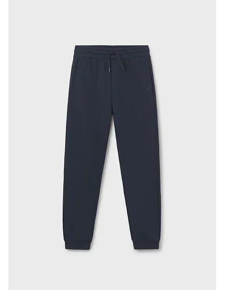 Pantalon felpa basico puños - Marino   | MAYORAL