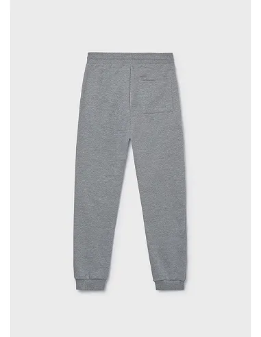 Pantalon felpa basico puños - Niebla vig | MAYORAL