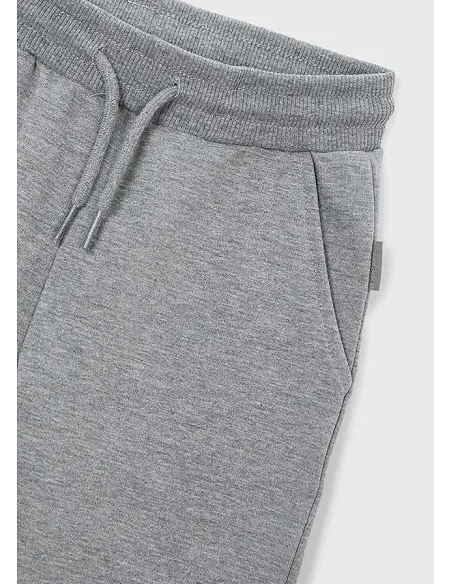 Pantalon felpa basico puños - Niebla vig | MAYORAL