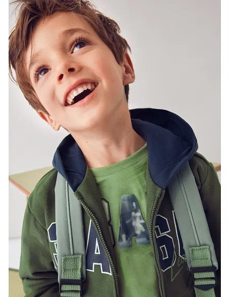 Chandal felpa 2p basico - Oliva    | MAYORAL