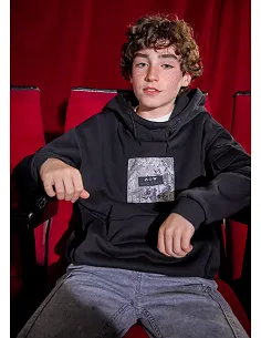 Pullover contraste plana - Negro    | MAYORAL