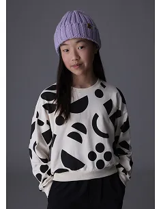 Pullover print - Macchiato 