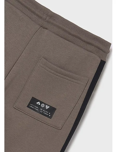 Pantalon contraste plana - Lodo    | MAYORAL