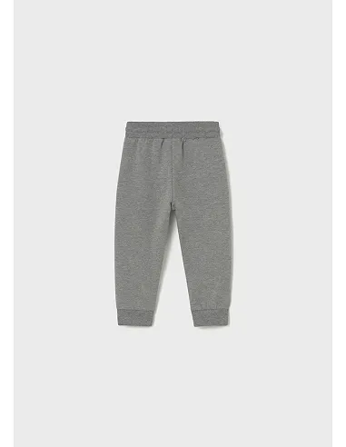 Pantalon felpa basico puños - Niebla vig | MAYORAL