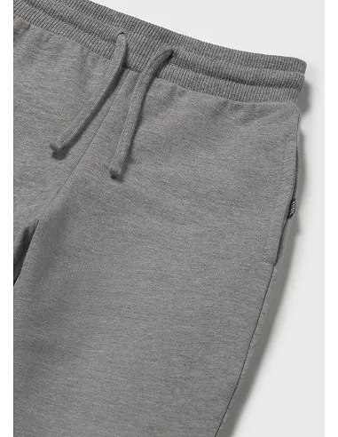 Pantalon felpa basico puños - Niebla vig | MAYORAL